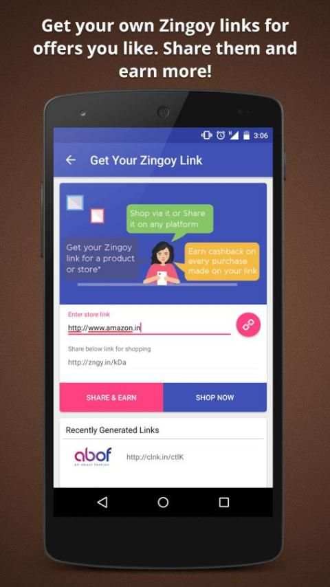 Zingoy - Cashback 10 تصوير الشاشة