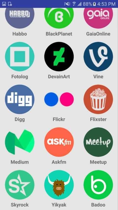 Social Media Apps In One स्क्रीनशॉट 2