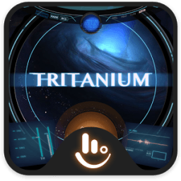Cool Tritanium Keyboard Theme icon