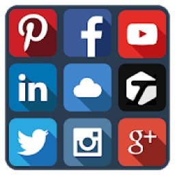 All Social Networks in One App आइकन