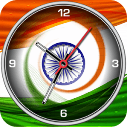 India Clock Live Wallpaper أيقونة