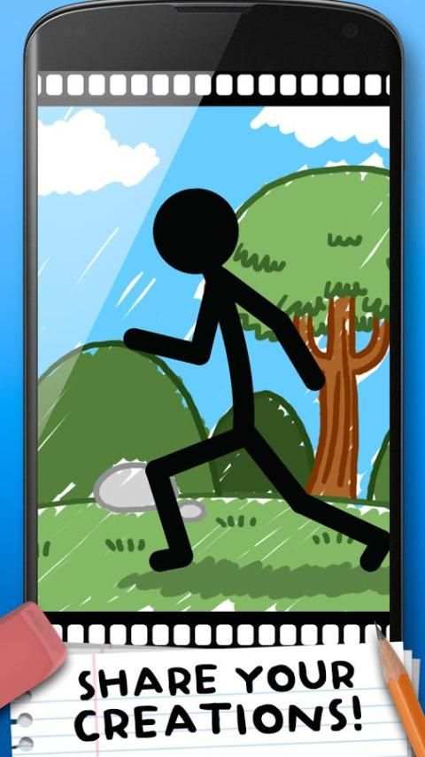 Stickman Animation Maker स्क्रीनशॉट 1