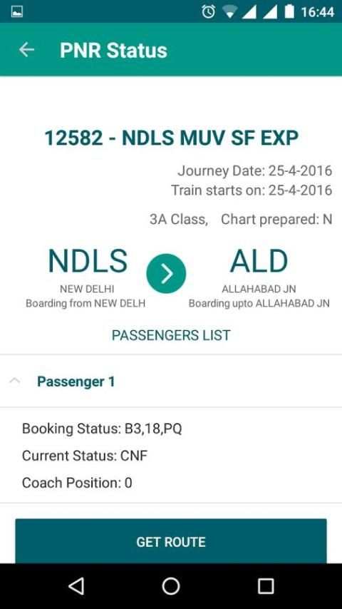 Indian Rail screenshot 2