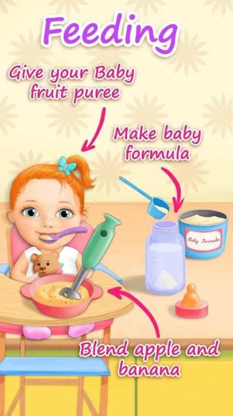 Sweet Baby Girl Newborn Baby screenshot 10