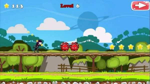 Run Ninja Fly Ninja! Free screenshot 5