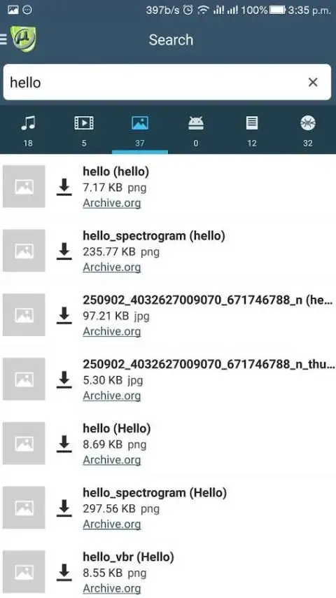 LimeTorrents स्क्रीनशॉट 3