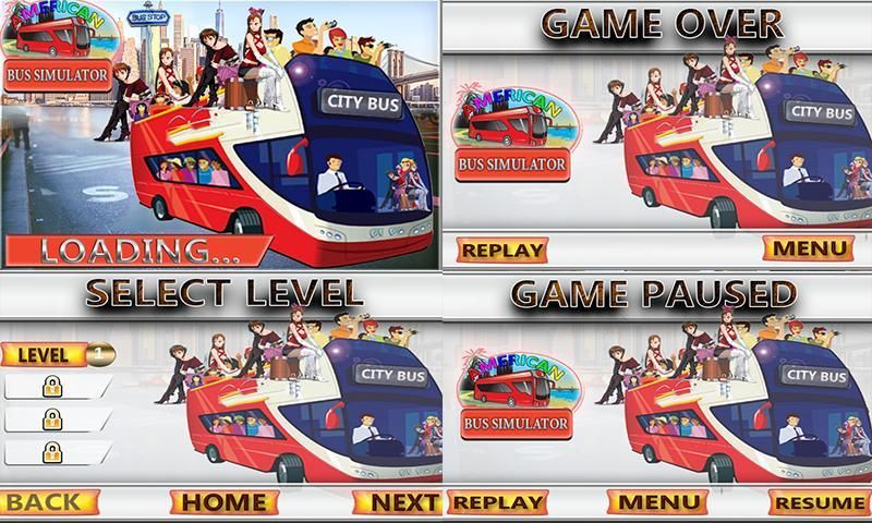 3D Amerika Bus Simulator screenshot 1