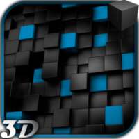 3D куб живые обои