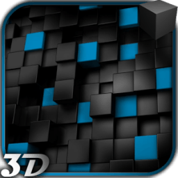 3D Cube Video Live Wallpaper أيقونة