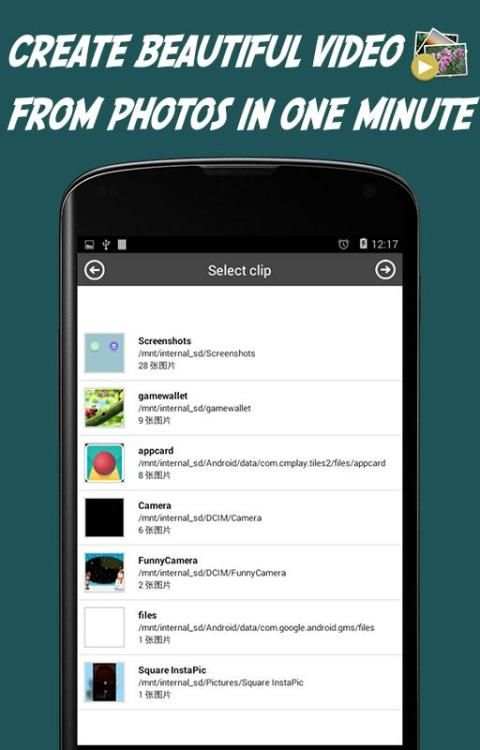 MiniClip Slideshow Maker screenshot 2