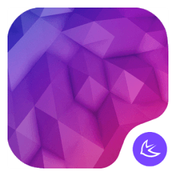 Colorful glass theme for APUS أيقونة