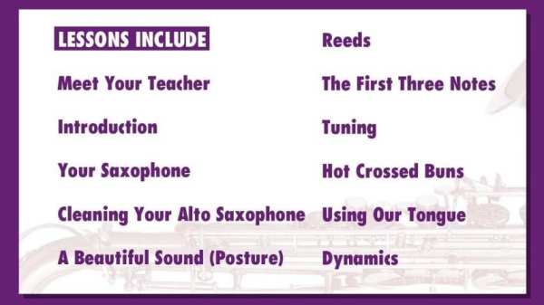 Learn Alto Sax скриншот 10