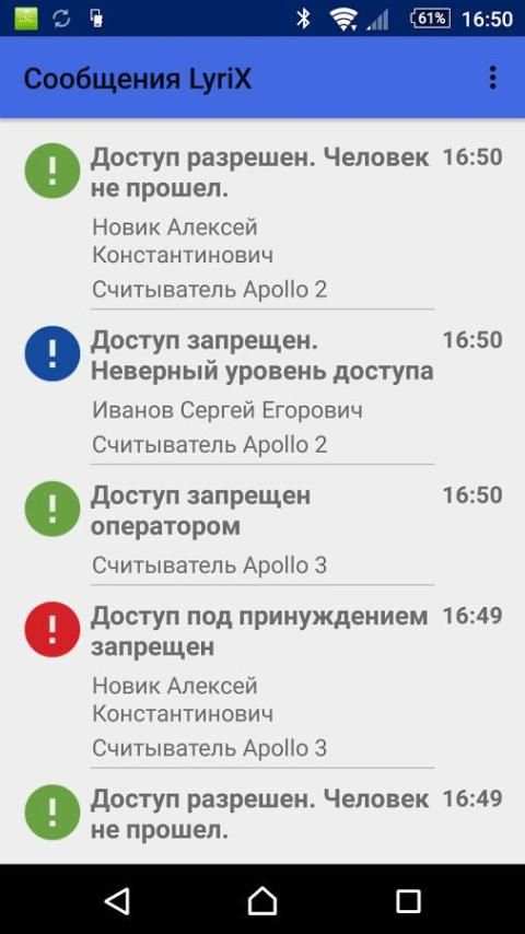 LyriX. Сообщения screenshot 2