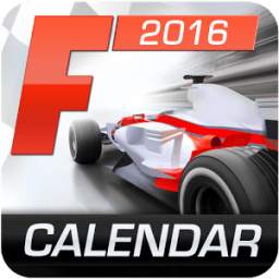 Formula 2016 Calendar