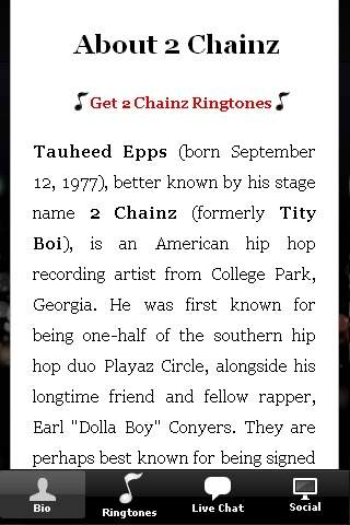 2Chainz Fan Chat скриншот 2