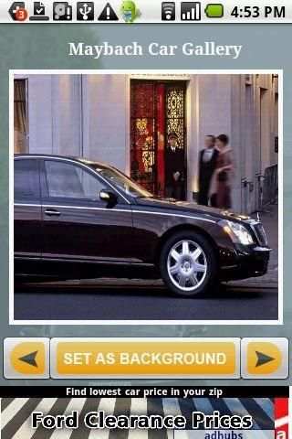 Maybach Car Wallpaper screenshot 1