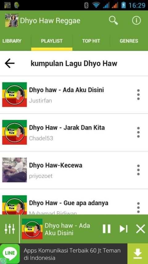 Dhyo Haw Reggae 3 تصوير الشاشة