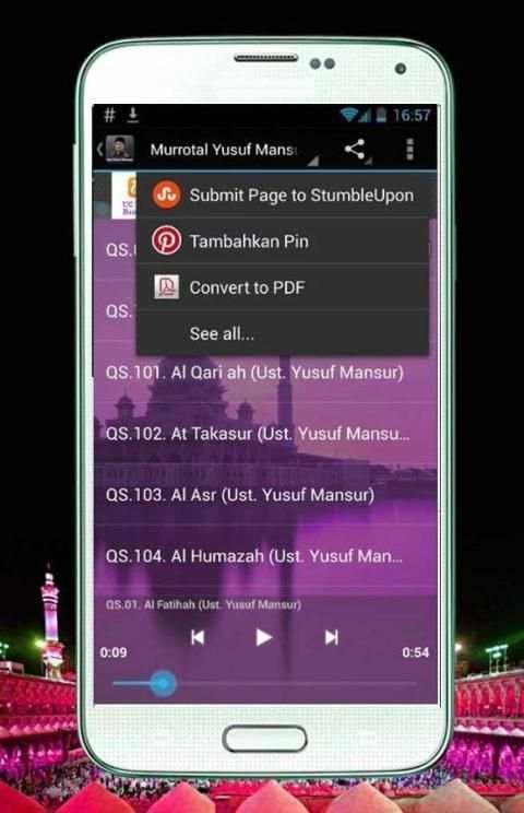 Murottal Yusuf Mansur (Best) screenshot 5