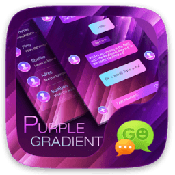 ikon (FREE) GO SMS GRADIENT THEME