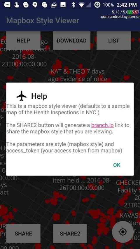 Mapbox Style Viewer скриншот 1