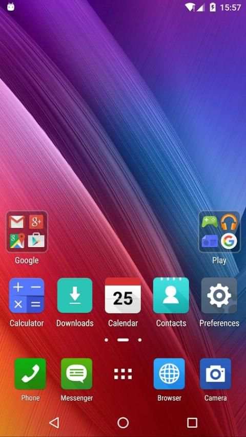 Asus ZenUI Launcher 3 تصوير الشاشة