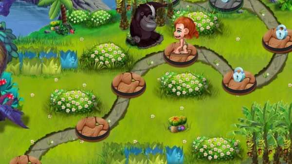 Jungle Adventure of Tarzan! 3 تصوير الشاشة
