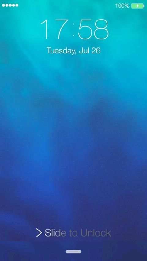 Lock Screen for iPhone OS9 скриншот 2