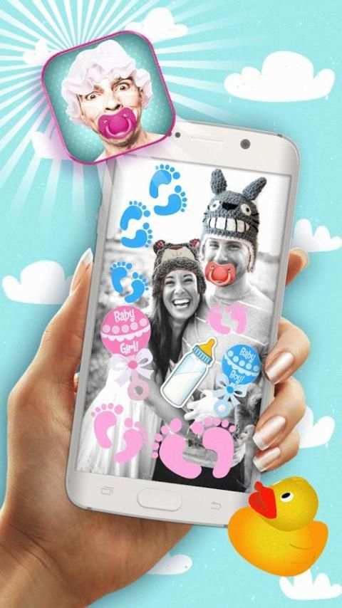 Baby Stickers Funny Photo App screenshot 4