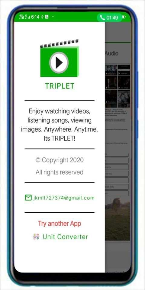 Triplet Player -Video - Image - Music स्क्रीनशॉट 6