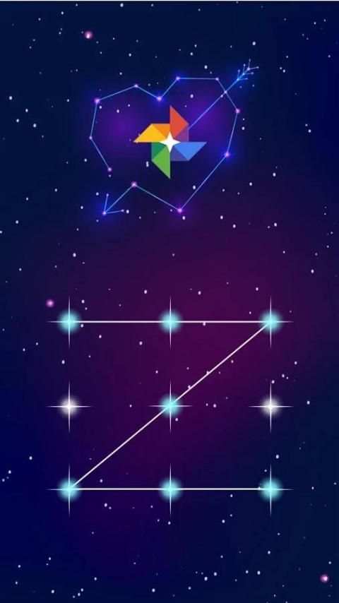 AppLock Theme Galaxy screenshot 3