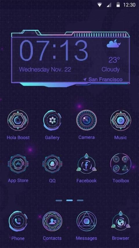 Tech Safe - Hola Theme screenshot 4