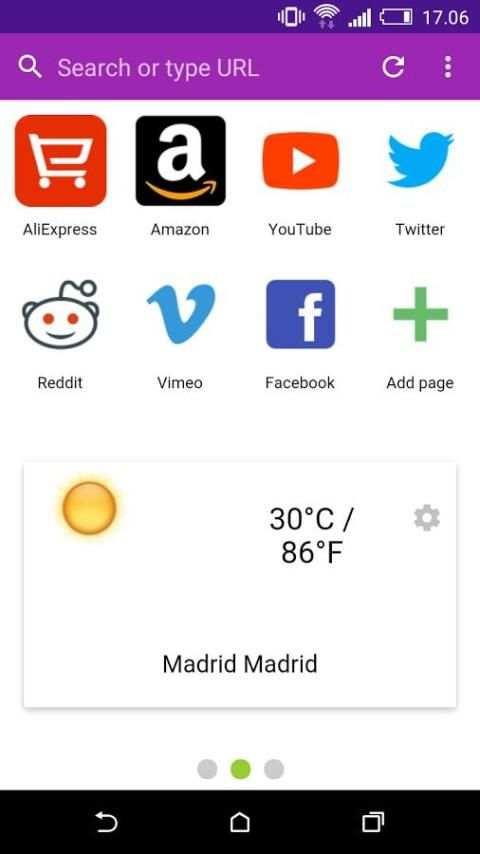 Gecko Browser for Android screenshot 2