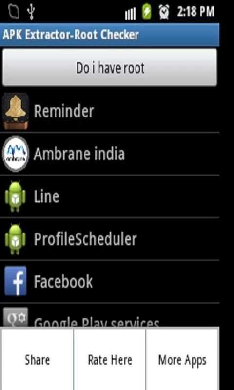 APK Extractor 1 تصوير الشاشة