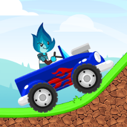 Fire and Water Racing Car иконка