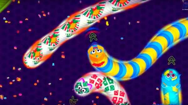 Snake Zone : Cacing worm-io स्क्रीनशॉट 4