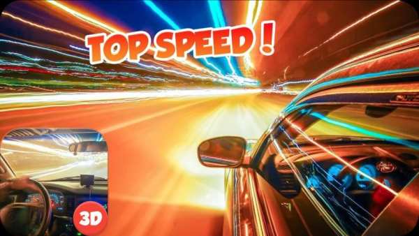 3D Car Racing - Traffic Rush скриншот 4