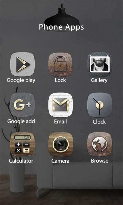 Concise Theme - ZERO Launcher screenshot 1