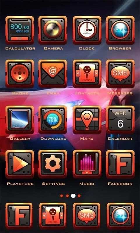 Topspeed Theme - ZERO Launcher screenshot 2