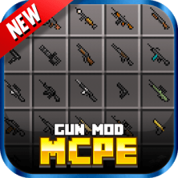 ikon GUN MOD Untuk MCPE!