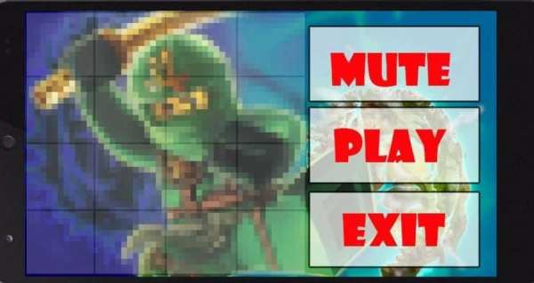 Sliding Puzzle Lego Ninjago screenshot 1