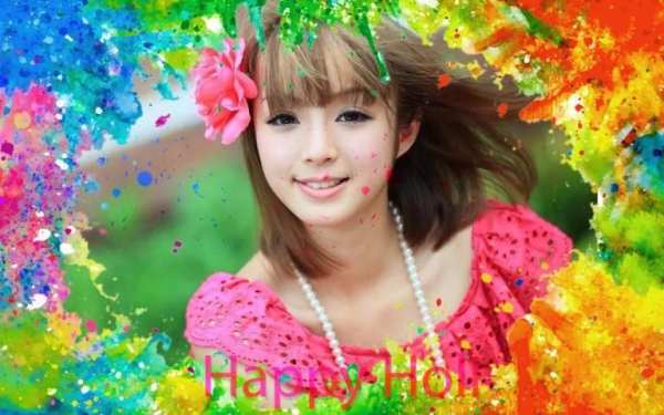 Happy HOLI Frames स्क्रीनशॉट 2