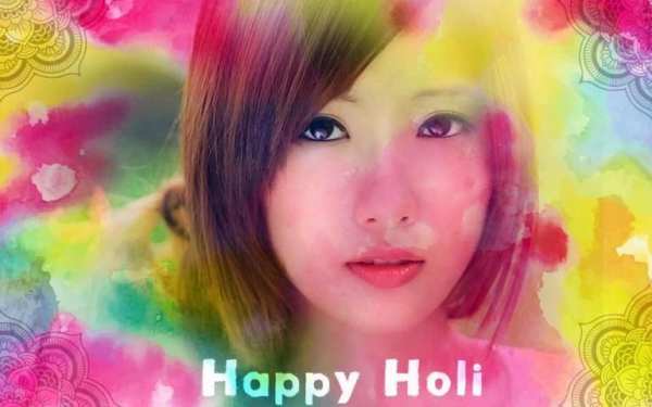 Happy HOLI Frames स्क्रीनशॉट 4