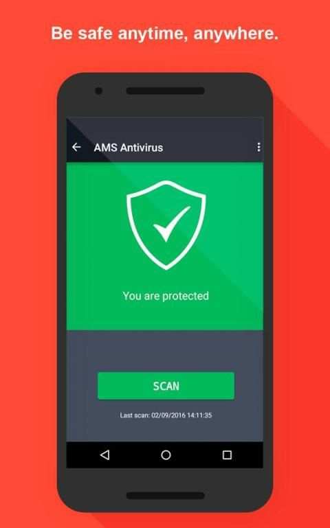 Antivirus for Android स्क्रीनशॉट 2