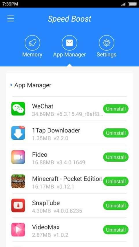 1tap Speed Boost 2 تصوير الشاشة