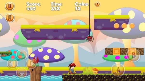 Super Marco World Run 2 स्क्रीनशॉट 7