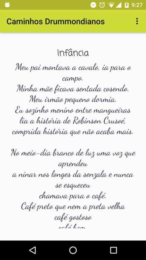 Caminhos Drummondianos screenshot 1