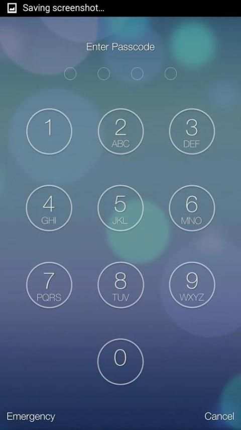 Lock Screen ilauncher 7 OS 9 screenshot 3
