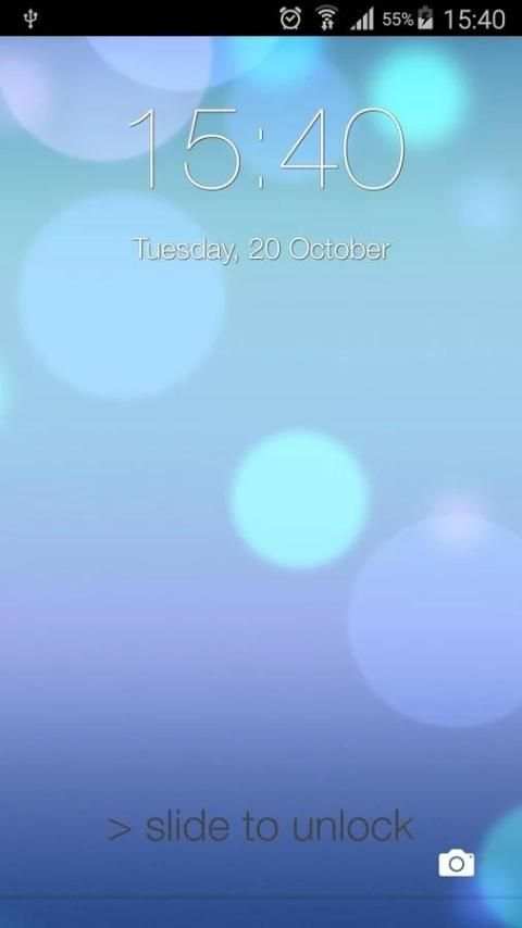 Lock Screen ilauncher 7 OS 9 screenshot 5
