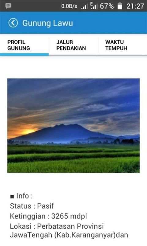 Panduan Mendaki Gunung screenshot 1