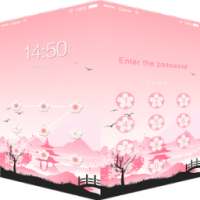 AppLock Theme Sakura